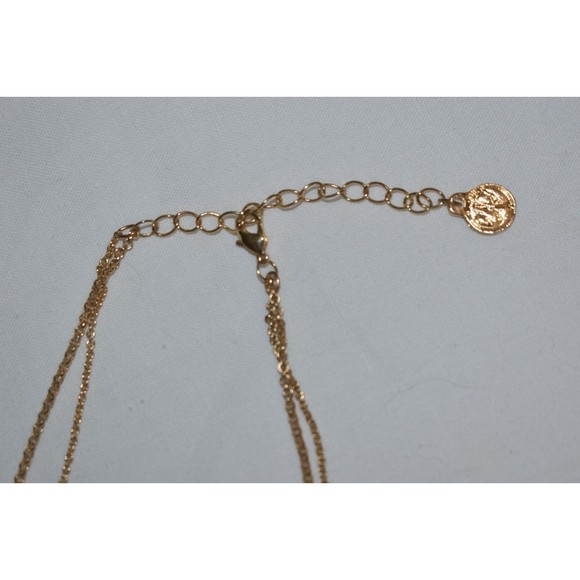 Ep Square And Hexagon Shaped Beaded Chain Necklace - Picture 5 of 9